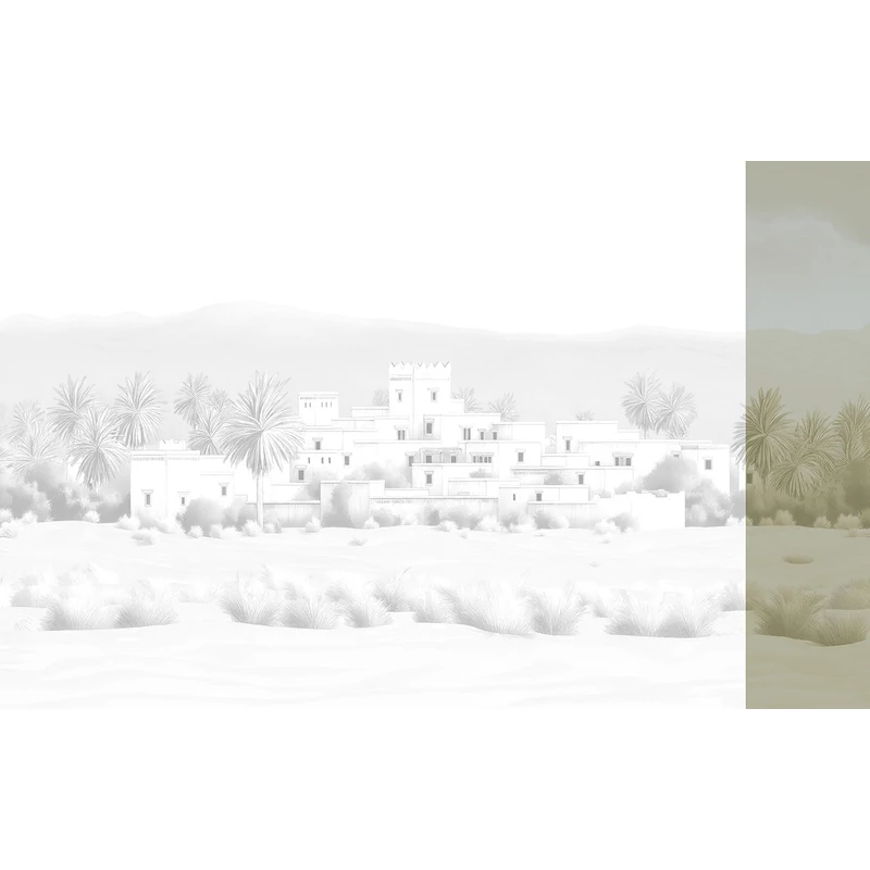 JV Arab város bézs vinyl poszter tapéta Todra Sand 68 cm X 3 m