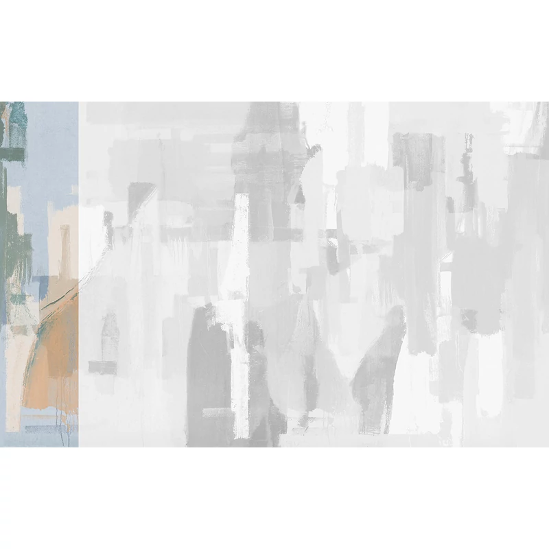 JV Absztrakt mintás kék vinyl poszter tapéta Downtown Sunset 68 cm X 3 m