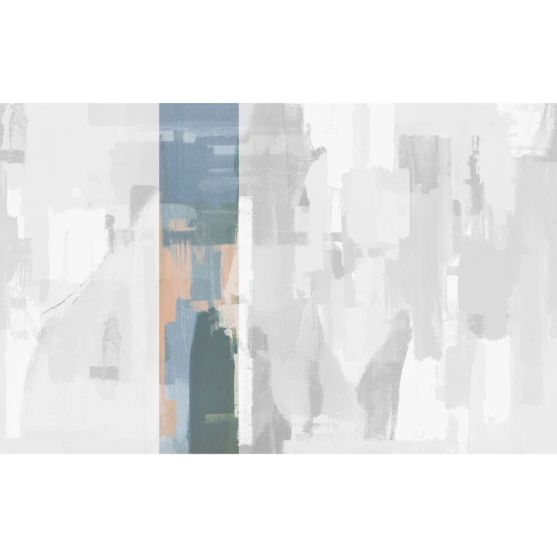 JV Absztrakt mintás kék vinyl poszter tapéta Downtown Sunset 68 cm X 3 m