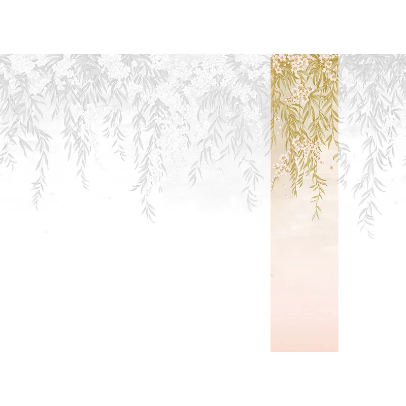 JV Leander mintás romantikus rózsaszín vinyl poszter tapéta Vence Pink 68 cm X 3 m