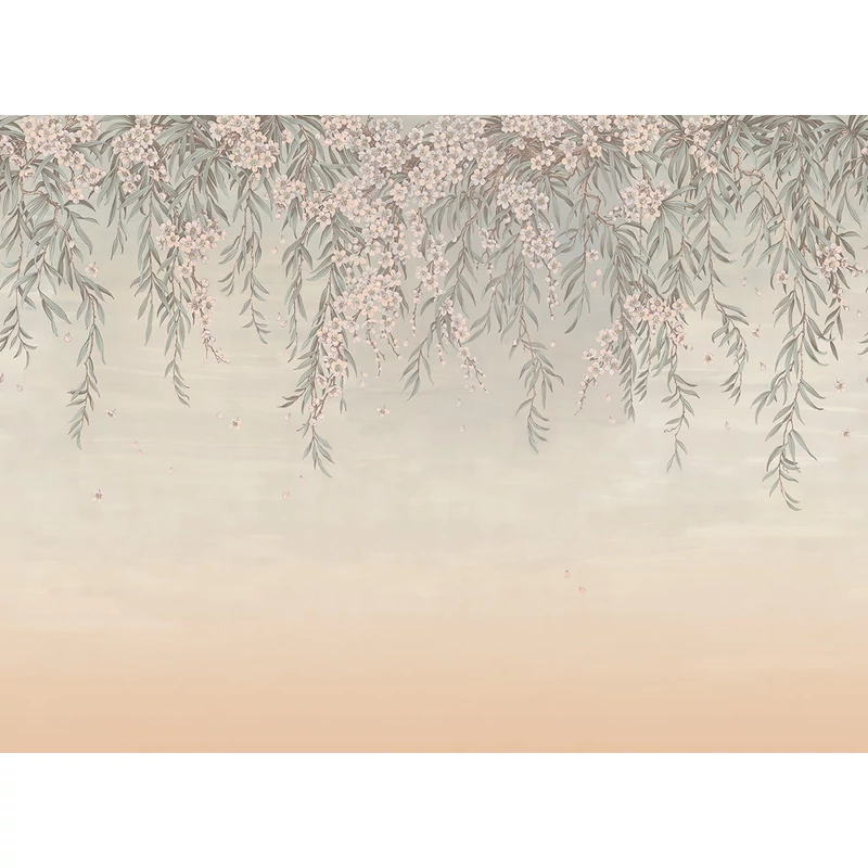 JV Leander mintás romantikus vinyl poszter tapéta Vence Sage 400 cm X 3 m