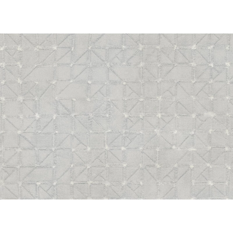 JV Modern geometriai mintás szürke vinyl tapéta Bangalore Gray 100 cm X 10 m