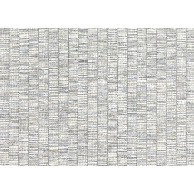 JV Gyékény hatású szürke vinyl tapéta Unito Ribbon Grass Gray 70 cm X 10 m