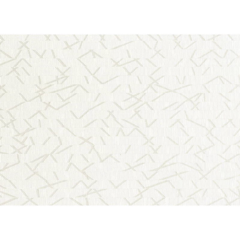 JV Vonal mintás modern törtfehér vinyl tapéta Origami Kintsugi White 70 cm X 10 m