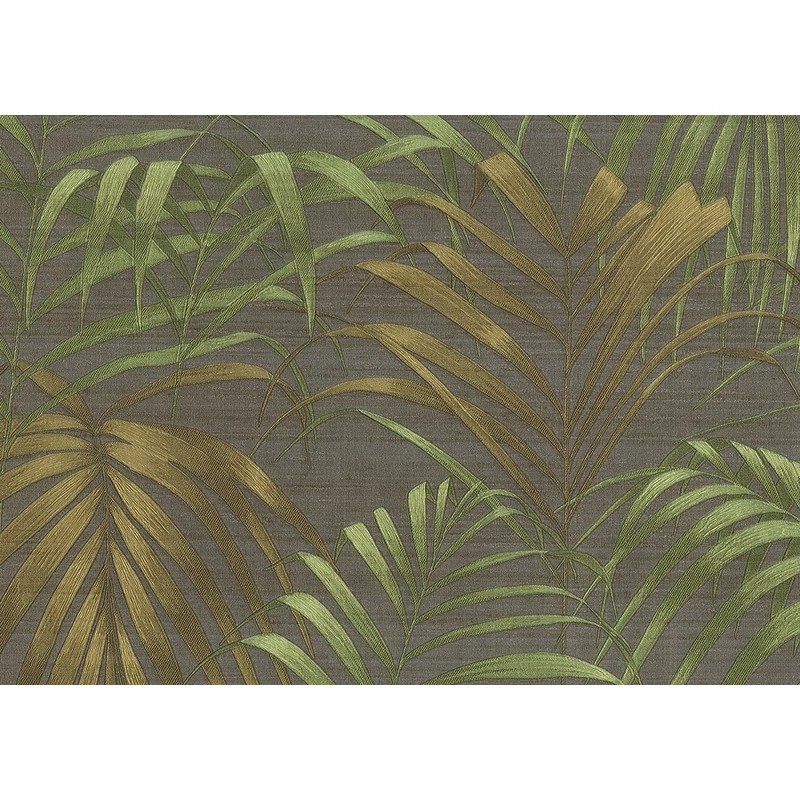 JV Pálmaleveles egzotikus zöld vinyl tapéta Fern Green 100 cm X 10 m