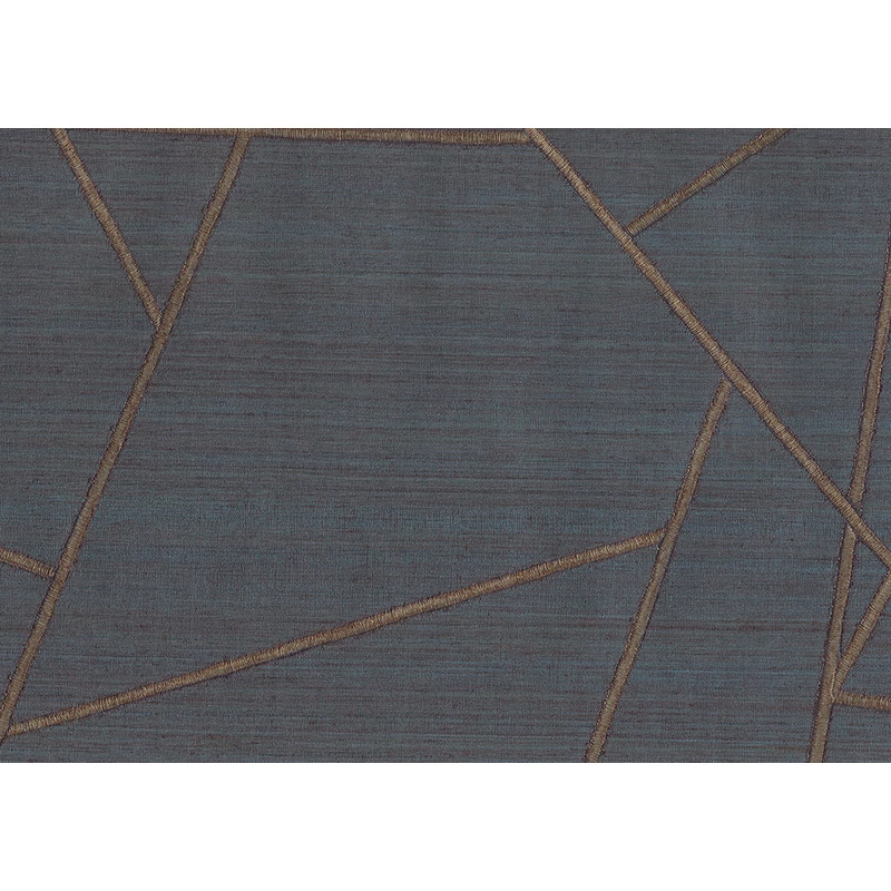 JV Modern geometriai mintás sötétkék vinyl tapéta Patchwork Tropical Blue 100 cm X 10 m