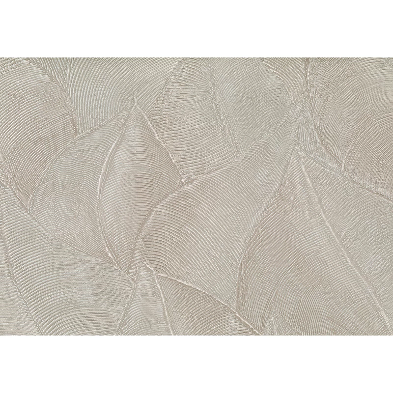 JV Dombornyomott levélerezetes barna vinyl tapéta Daphne Brown 70 cm X 10 m