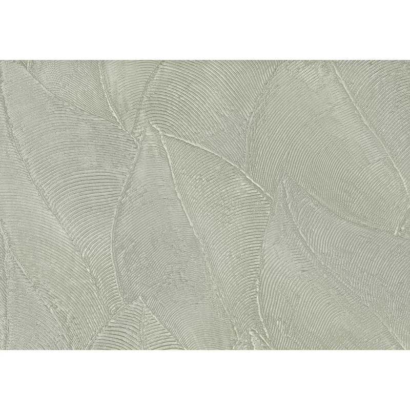 JV Dombornyomott levélerezetes zöld vinyl tapéta Daphne Green 70 cm X 10 m