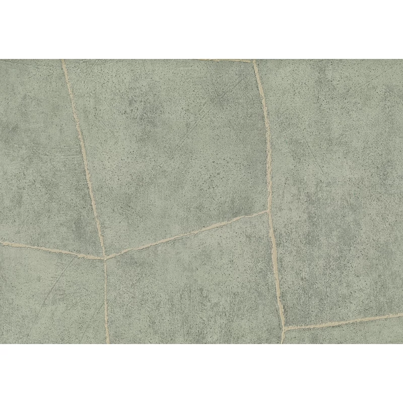 JV Kő mintázatú modern zöld vinyl tapéta Caranto Green 70 cm X 10 m