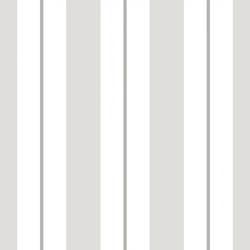 KT-Exclusive Széles csíkos szürke vlies gyerek tapéta Joy Gray 52 cm X 10 m