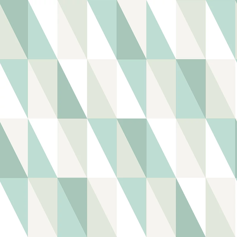 KT-Exclusive Geometriai mintás türkiz vlies gyerek tapéta Joy Turquoise 52 cm X 10 m