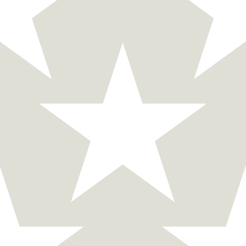 KT-Exclusive Csillag mintás szürke vlies gyerek tapéta Joy Gray 52 cm X 10 m