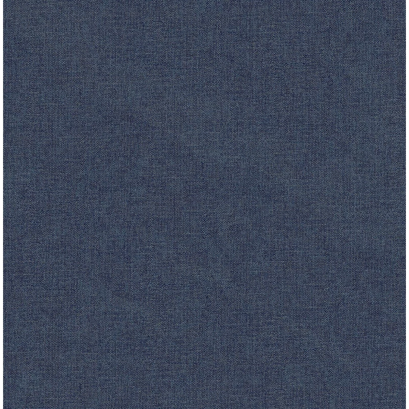 KT-Exclusive Szövethatású kék vlies tapéta Sauvage Blue 52 cm X 10 m