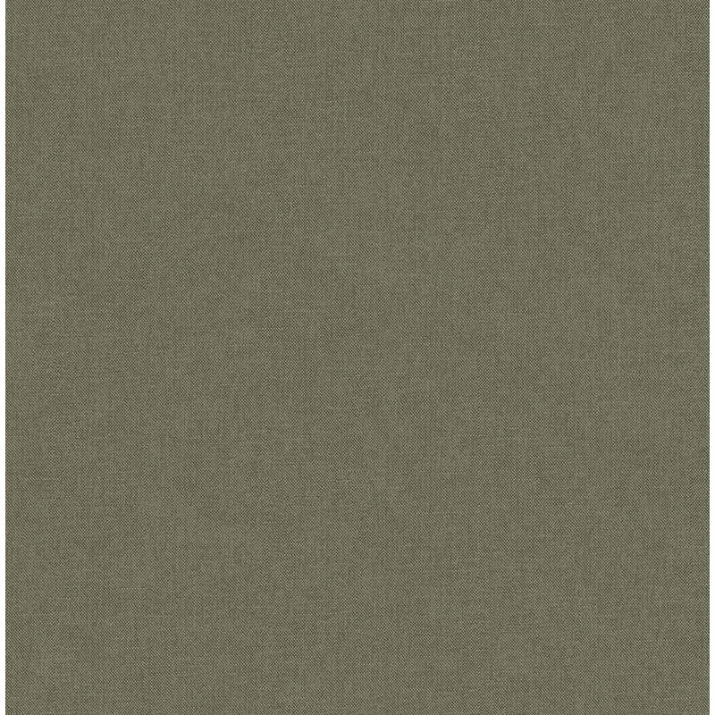 KT-Exclusive Szövethatású olivazöld vlies tapéta Sauvage Olive 52 cm X 10 m