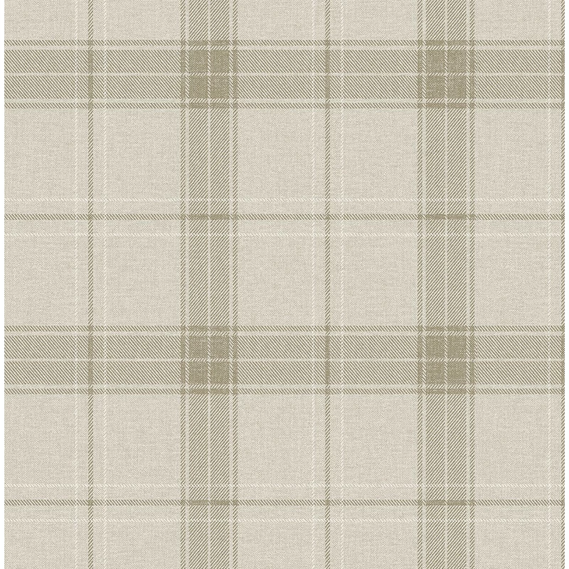 KT-Exclusive Klasszikus kockás bézs vlies tapéta Sauvage Creme-Beige 52 cm X 10 m