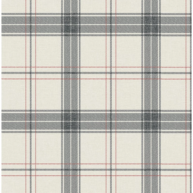 KT-Exclusive Klasszikus kockás bézs-fekete vlies tapéta Sauvage Champagne 52 cm X 10 m