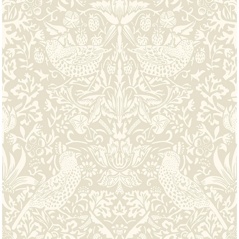 KT-Exclusive Madaras szecessziós stílusú barna vlies tapéta British Heritage Cappuccino 52 cm X 10 m