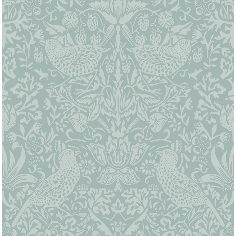 KT-Exclusive Madaras szecessziós stílusú világosszürke vlies tapéta British Heritage Light Gray 52 cm X 10 m