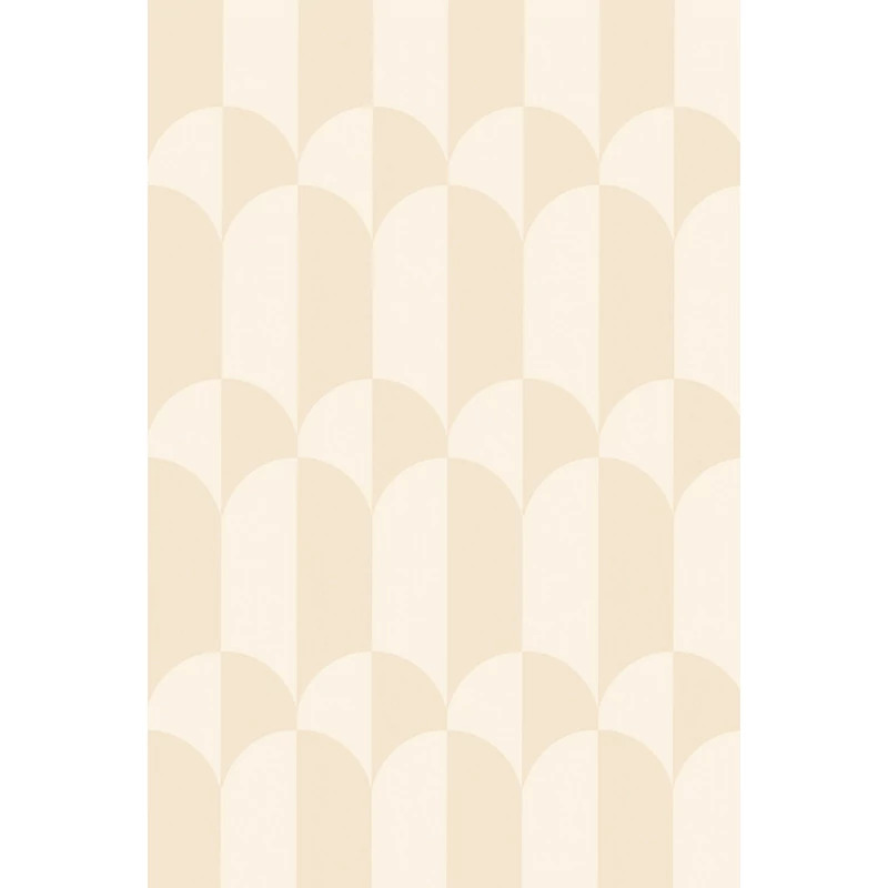 Majvillan Geometrikus bézs vlies tapéta Whipped Cream Butter Beige 53 cm X 10 m