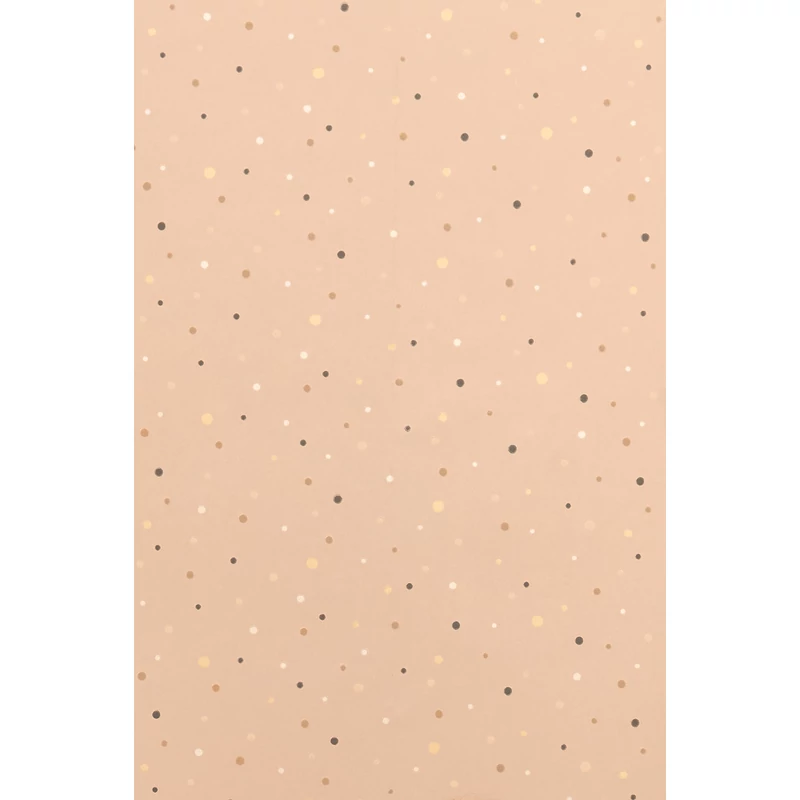 Majvillan Pöttyös rózsaszín vlies gyerek tapéta Stardust Shimmering Pink 53 cm X 10 m