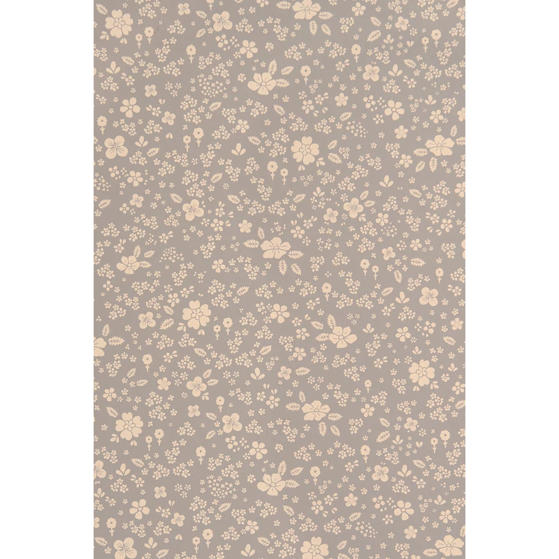 Majvillan Apró virágos szürkéskék vlies gyerek tapéta Flora Dusty Blue 53 cm X 10 m