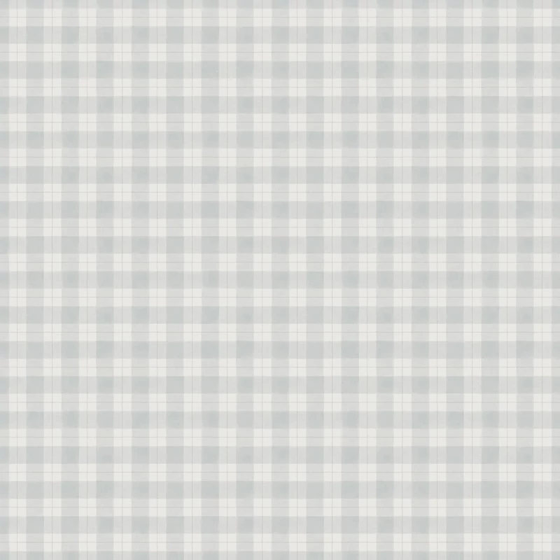 Sandberg Kockás klasszikus kék vlies tapéta Herman Misty blue 53 cm X 10 m