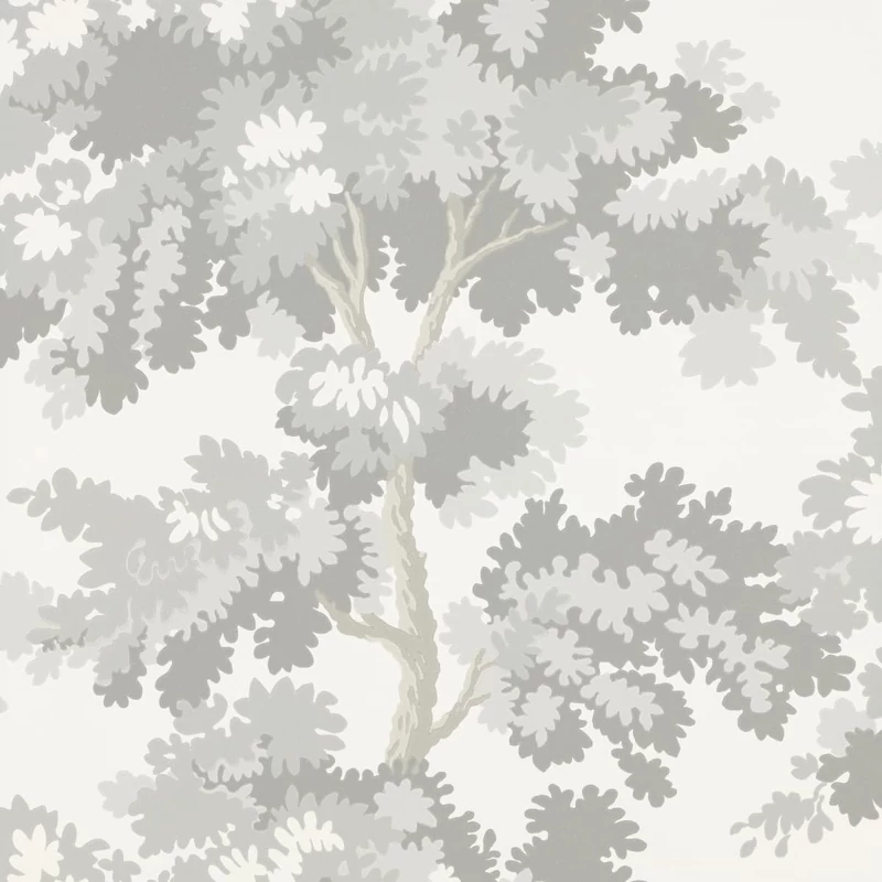 Sandberg Modern fa mintás szürke vlies tapéta Raphael Gray 53 cm X 10 m