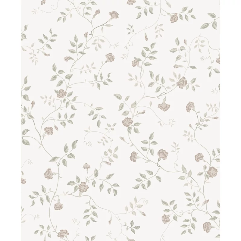 Sandberg Apró virágos romantikus bézs vlies tapéta Henny Pastel 53 cm X 10 m