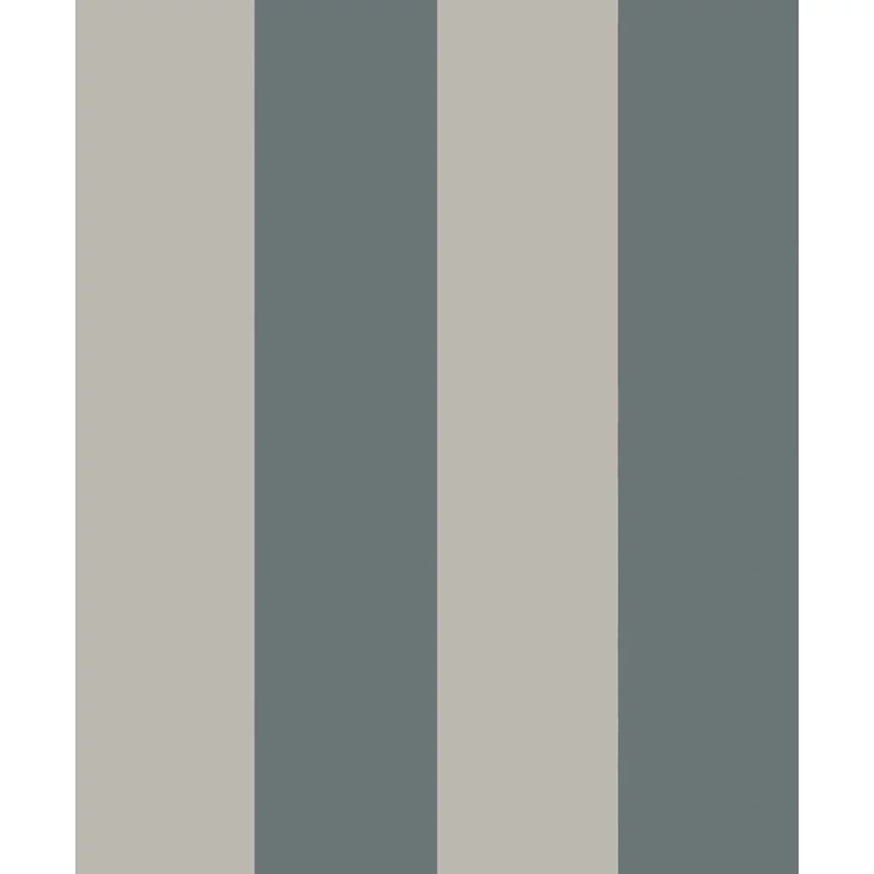Sandberg Elegáns csíkos kék vlies tapéta Magnus Inidigo Blue 53 cm X 10 m