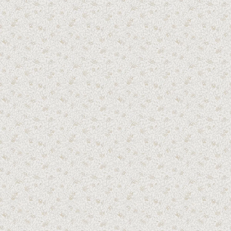Sandberg Apró virágos romantikus bézs vlies tapéta Stella Sandstone 53 cm X 10 m