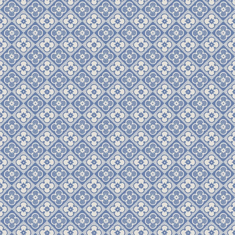 Sandberg Lóhere mintás skandináv kék vlies tapéta Lyckan Sapphire 53 cm X 10 m