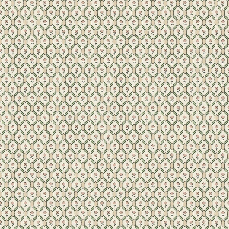 Sandberg Geometriai mintás retro sárga vlies tapéta Hugo Oat 53 cm X 10 m