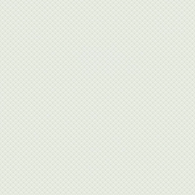 Sandberg Apró boltív mintás zöld vlies tapéta Valv Garden Green 53 cm X 10 m