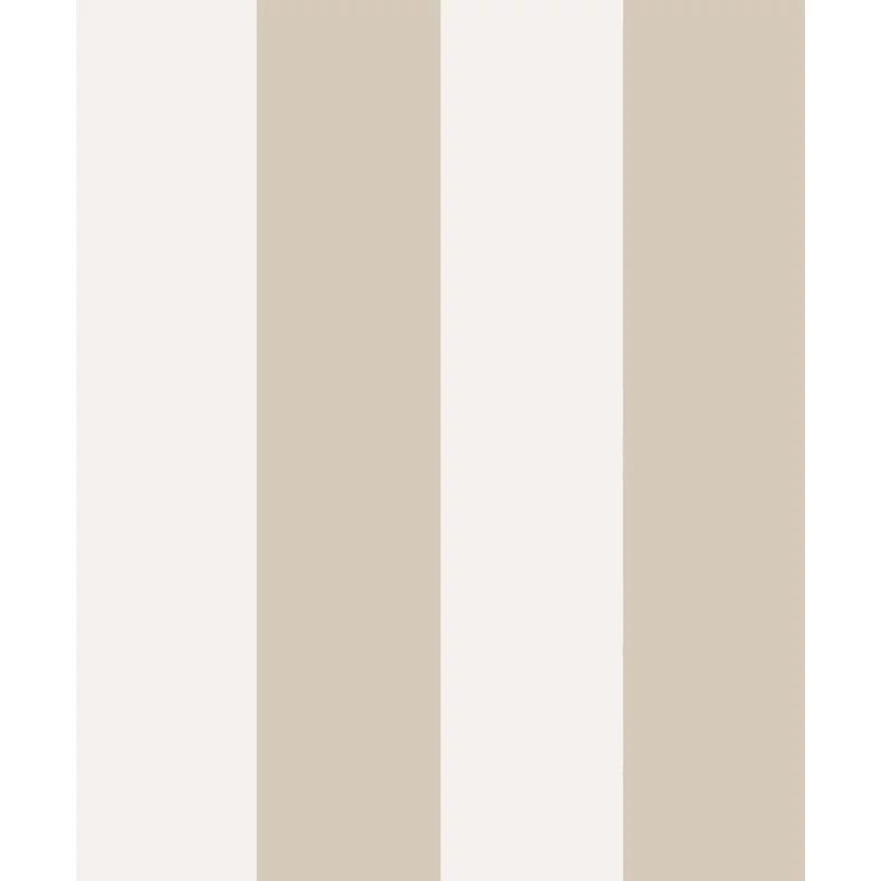 Sandberg Elegáns csíkos bézs vlies tapéta Magnus Beige 53 cm X 10 m