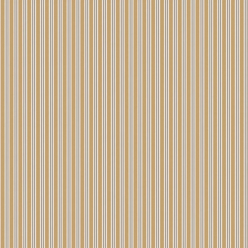 Sandberg Keskeny csíkos klasszikus sárga vlies tapéta Linn Honey 53 cm X 10 m