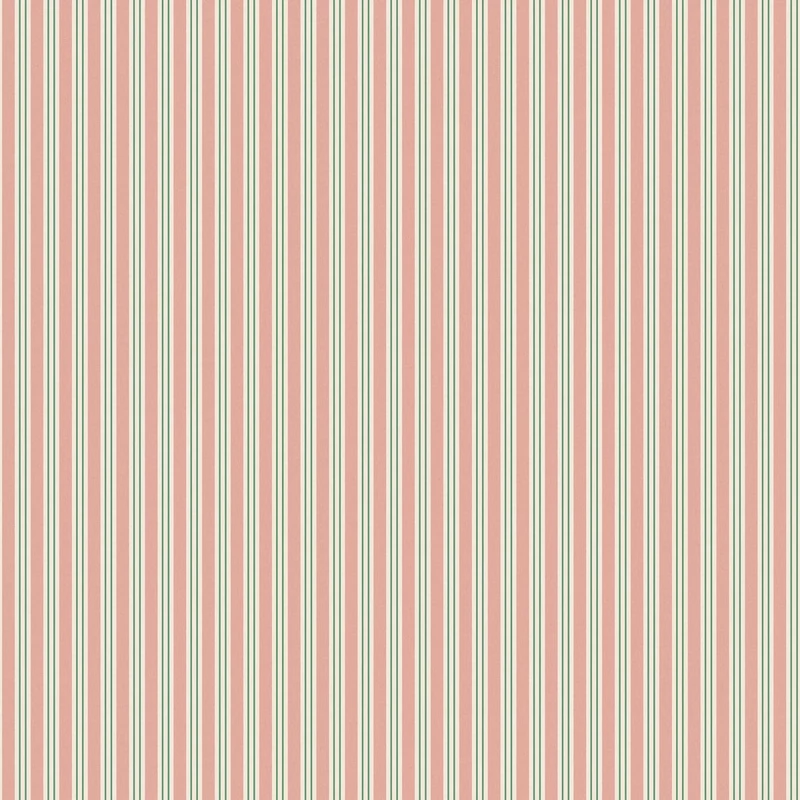 Sandberg Keskeny csíkos klasszikus rózsaszín vlies tapéta Linn Pink 53 cm X 10 m