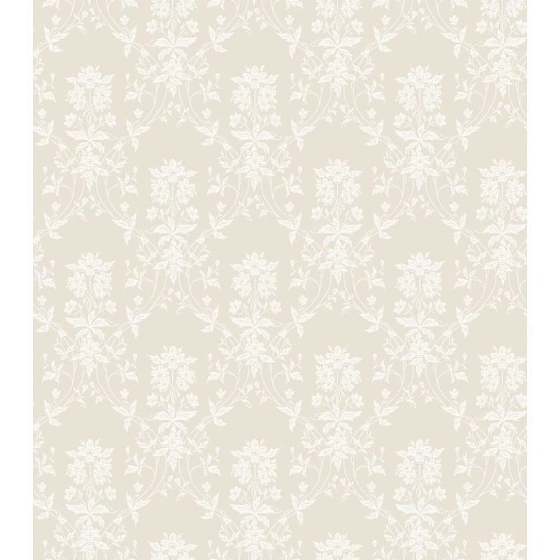 Sandberg Klasszikus rózsacsokros bézs vlies tapéta Alva Beige 53 cm X 10 m