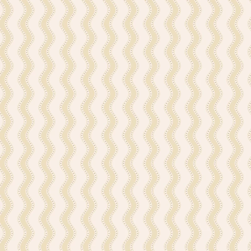 Sandberg Hullámos csíkos sárga vlies tapéta Erik Yellow 53 cm X 10 m