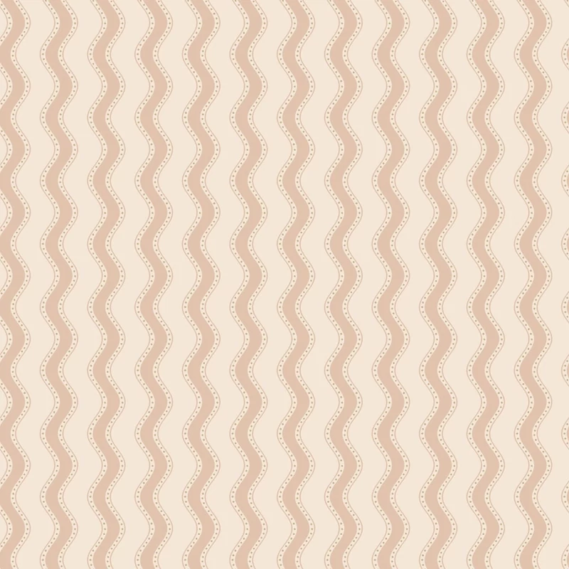 Sandberg Hullámos csíkos rózsaszín vlies tapéta Erik Dusty Pink 53 cm X 10 m