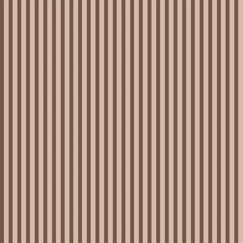 Sandberg Klasszikus keskeny csíkos bordó vlies tapéta Estelle Burgundy 53 cm X 10 m