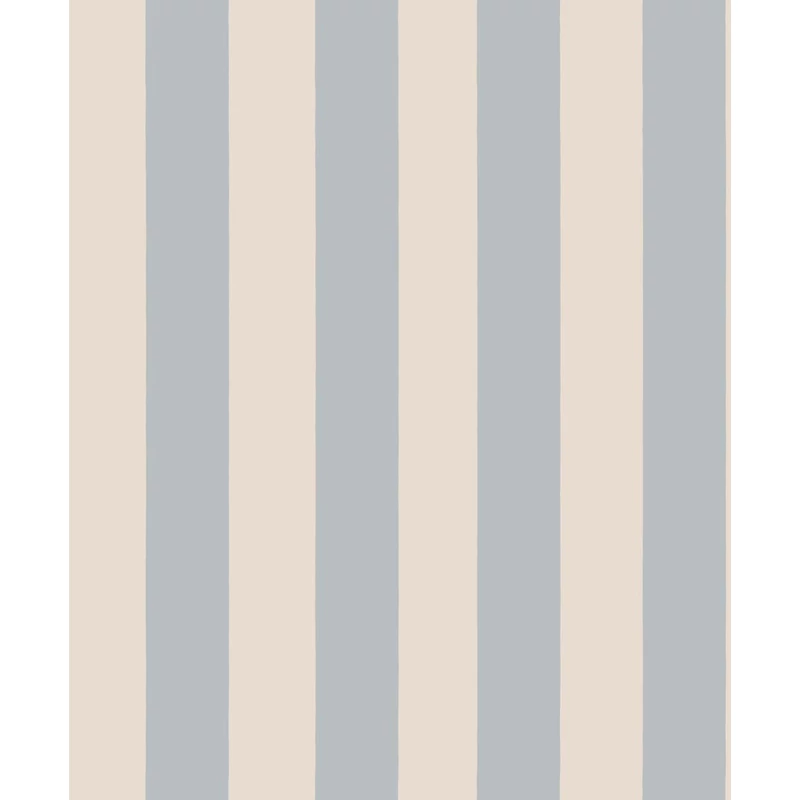 Sandberg Elegáns csíkos kék vlies tapéta Sam Light Blue 53 cm X 10 m