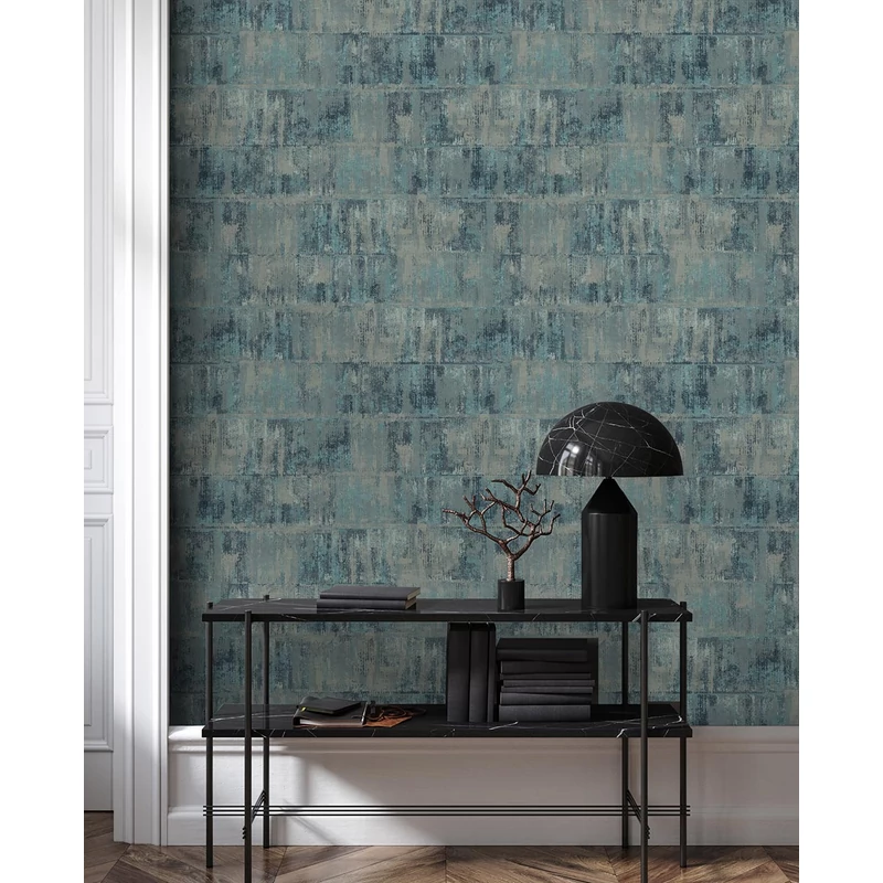 Sketchtwenty3 Geometriai mintás rusztikus kék vlies tapéta Alcazar Night Sky 53 cm X 10 m