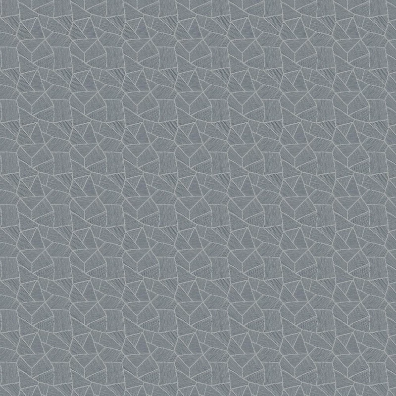 Sketchtwenty3 Geometriai mintás sötétszürke vlies tapéta Terrazzo Platinum Slate 53 cm X 10 m