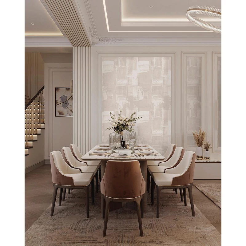 Sketchtwenty3  Absztrakt elegáns bézs vlies tapéta Transcendence Cashmere 53 cm X 10 m