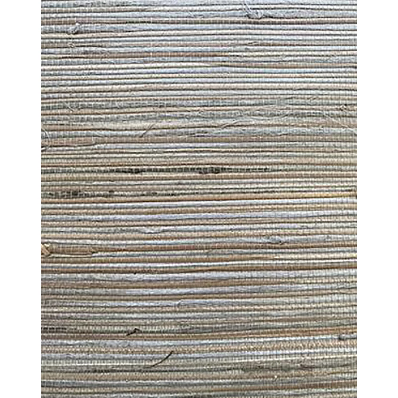 Sketchtwenty3 Rattan hatású bronz-ezüst kézzel szőtt növényi rost tapéta Cipriani Copper Coin  91 cm X 7,32 m