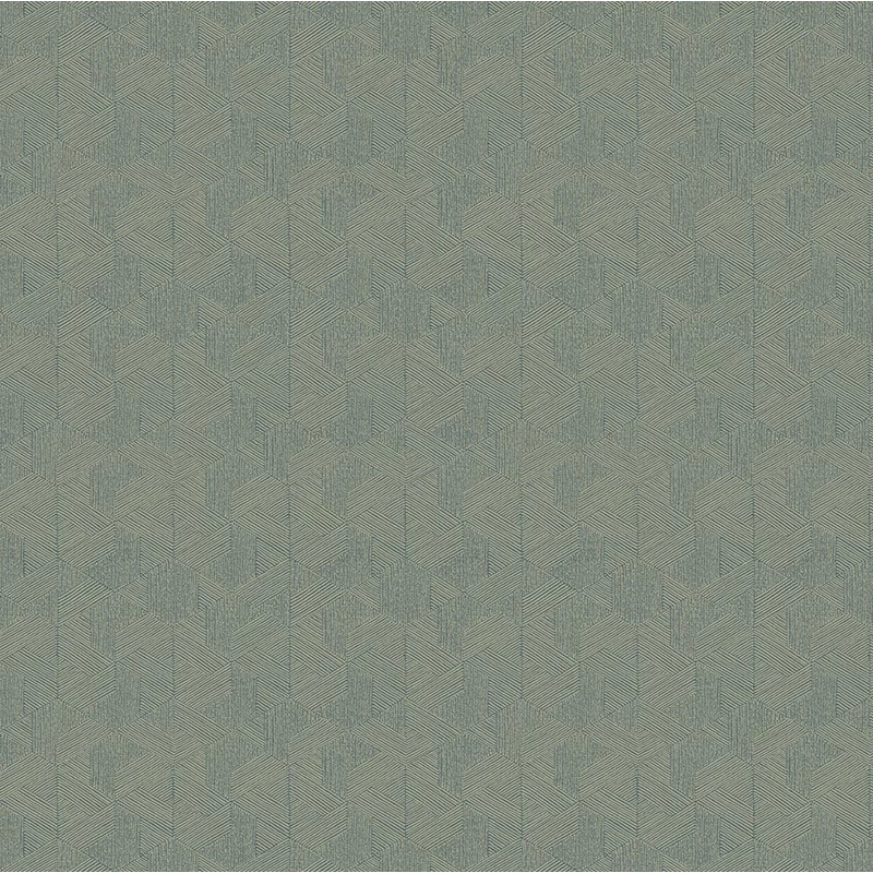 Sketchtwenty3 Geometriai mintás zöldes kék vlies tapéta Modena Lagoon 53 cm X 10 m