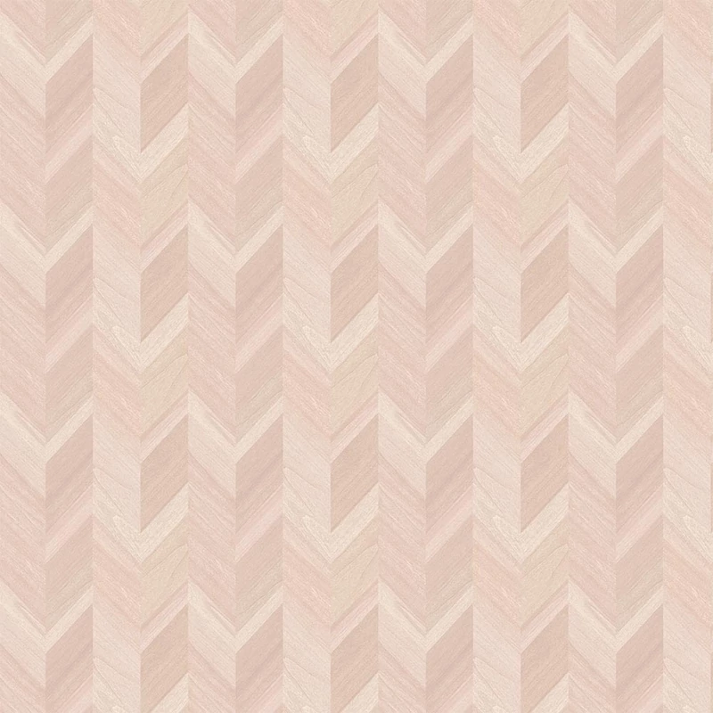 Sketchtwenty3 Halszálka mintás faerezetes rózsaszín vlies tapéta Chelva Blush 53 cm X 10 m