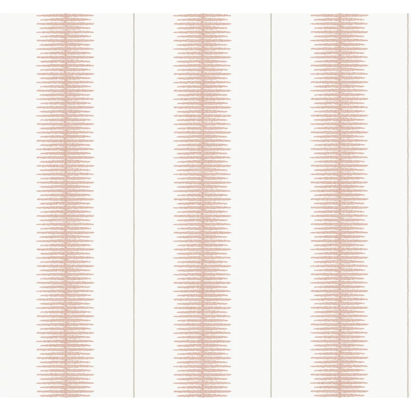York Csíkos vonalmintás terrakotta vlies tapéta Tandem Stripe Brick 68,58 cm X 8,22 m