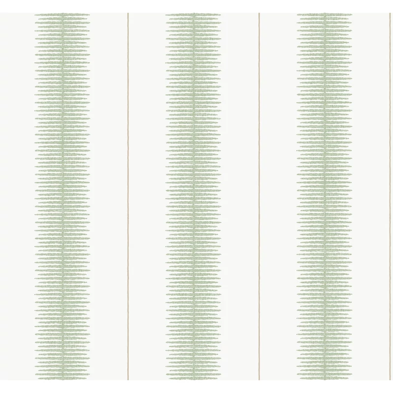 York Csíkos vonalmintás zöld vlies tapéta Tandem Stripe Green 68,58 cm X 8,22 m