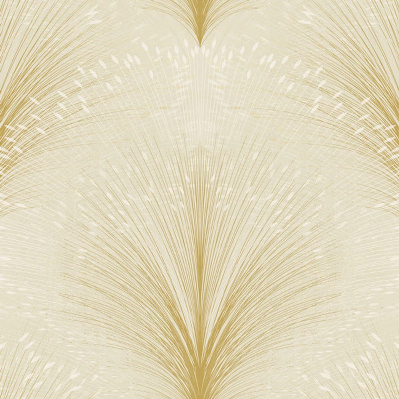 York Metál fényes modern bézs vlies tapéta Papyrus Plume Beige 68,58 cm X 8,22 m